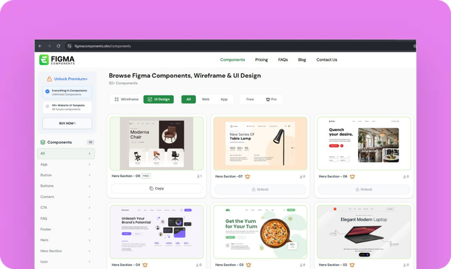 Oxilex Dashboard Design